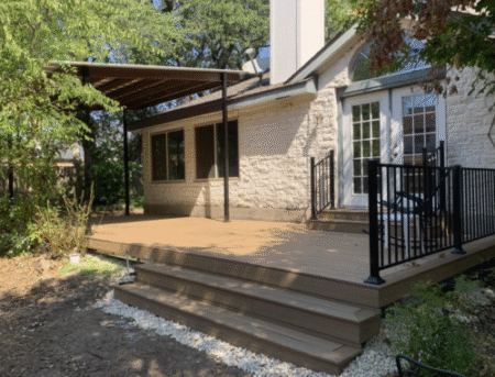 Welded Steel Patio Covers Austin TX – Sasquatch Deck